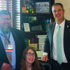 Comanche Times owners Todd and Sarah Brooks with State Sen. Chris Kidd during the Oklahoma Press Association Legislative Summit on Feb. 9.
