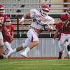 Photo by Brooke Evans
Bryson Evans breaks into the open field in the red-white scrimmage game last Saturday